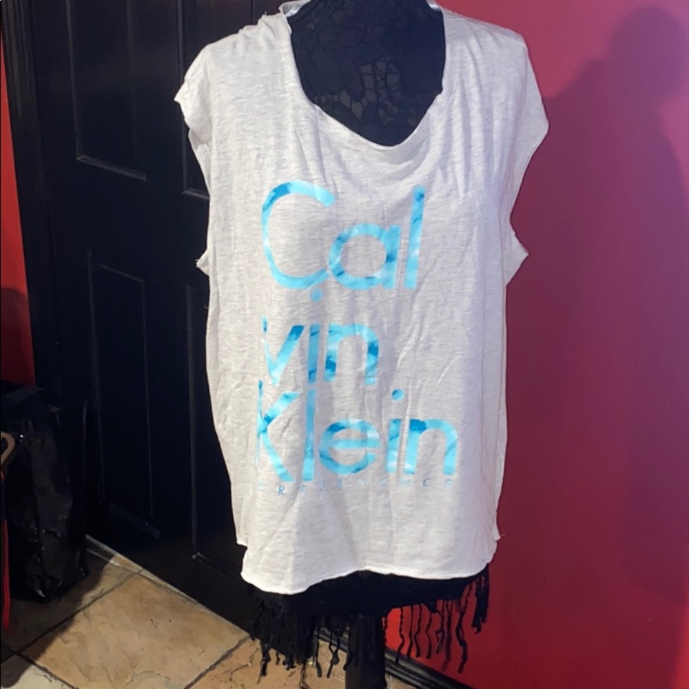 Plus Size Calvin Klein Performance  Muscle Tee